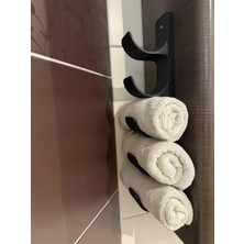 Normadia Banyolarınız Için Şık ve Pratik Misafir Havlusu Askısı, Kolay Kullanım