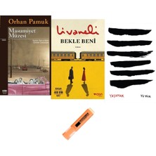 Can Yayınları Masumiyet Müzesi + Bekle Beni + Yaşamak / 3 Kitap Set (Kalem Hd)