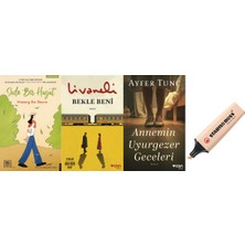 Can Yayınları Sade Bir Hayat + Bekle Beni + Annemin Uyurgezer Geceleri 3 Kitap Set ( Kalem Hd )