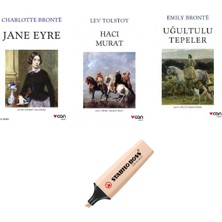 Can Yayınları Jane Eyre + Hacı Murat + Uğultulu Tepeler 3 Kitap Set ( Kalem Hd )