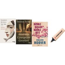 Can Yayınları Içimdeki Kilitleri Tek Tek + Annemin Uyurgezer Geceleri + Bizimle Başladı Bizimle Bitti Kalem Hd Set