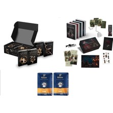 Epsilon Yayınevi Siyam 4 Kitap Kutulu Set + Kazazede 4 Kitap Kutulu Set (2 Ad Filtre Kahve Hdy )