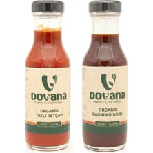 Dovana Organik Tatlı Ketçap & Organik Tatlı Barbekü Sosu Seti
