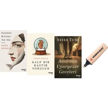 Can Yayınları Içimdeki Kilitleri Tek Tek + Kalp Bir Kastır Yorulur + Annemin Uyurgezer Geceleri 3 Kitap Kalem Hd