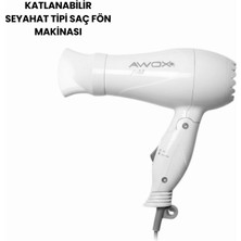 Zero Land Storozde Awox Mini Fön Beyaz