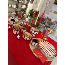 Luna Serisi Kırmızı Yemek Takımı