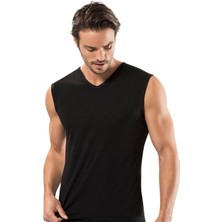 Erdem Erkek Modal V Yaka Sıfır Kollu 6'lı Paket Atlet 1553