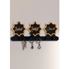 Normadia Büyük Selçuklu Motifli Altın Renkli Anahtar Askısı, Şık ve Kullanışlı