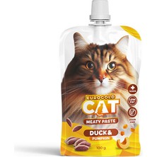 EuroCat Matrixzn Eurogold Cat Et Ezmesi Ördek-Balkabağı 100 gr