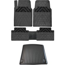 Özgürce Fiat Fiorino 2008-2021 Zube Havuzlu Paspas ve Elmas Kesim Bagaj Havuzu