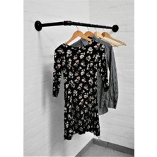 Normadia Köşe Duvar Su Borusu Tasarım Vitrin Askılık Sistemi