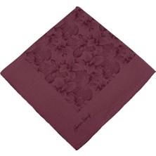 Harem Scarf Viskon Eşarp - Gold Derin - Vişne