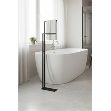 Normadia Şık ve Fonksiyonel Ayaklı Askılık, Banyo ve Yatak Odası Için Ideal