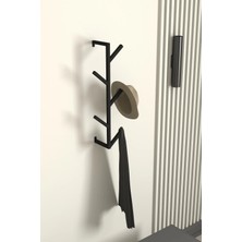 Normadia Fidan Metal Antre Banyo Bornoz ve Havlu Askılığı, 5 Askılı, 50CM