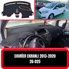 Özgürce Ekranlı 3D Torpido Kılıfı, Ön Göğüs Panel Koruma, Ford Courier (2013-2020)