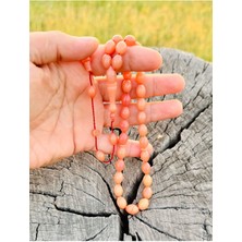 İskenderun Tesbih Iskenderun Tespih Gül Kurusu Ismail Karasapan Usta Işçilikli Sıkma Kehribar Tesbih