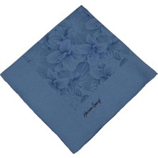 Harem Scarf Viskon Eşarp - Gold Derin - Indigo