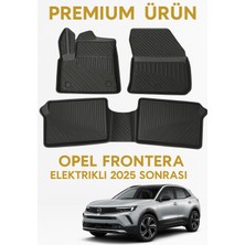 Özgürce 2025 ve Sonrası Opel Frontera Için 3D Premium Elektrikli Oto Paspas
