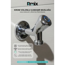 Rmix Krom Volonlu Çamaşır & Bulaşık Musluğu