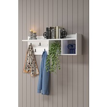 Normadia Şık ve Fonksiyonel Duvar Raflı Dekoratif Askı, Evinizde Şıklık Sağlar