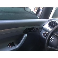 Özgürce Gümüş Gri Volkswagen Caddy Maun Kaplama Seti, Torpido ve Göğüs Dekor