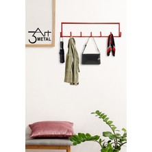 Normadia Şık Demir Duvar Askısı, Dayanıklı Metal Askılık, Çok Amaçlı Askı Seti