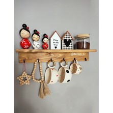 Normadia Modern Kahve Köşesi Rafıyla Dekorasyonunuza Şıklık Katın