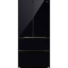 Teka - RFD 75850 GBK - Solo 2 Kapı + 2 Çekmeceli Full NoFrost Buzdolabı - 510 lt - Siyah - 84 cm - 113430077