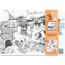 Tp Funny Mat - Çiftlik ve Derin Deniz 33,5 x 48 cm