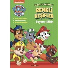Tp Paw Patrol Macera Kaşifleri Renkli Keşifler Boyama Kitabı