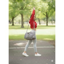 Pour La Riviere Kadın Kışlık Basic Şardonlu Crop Sweatshırt