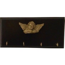 Normadia El Yapımı Melek Motifli Anahtar Askısı ve Pano, Dekoratif ve Şık Tasarım