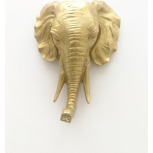 Normadia Modern Dekoratif Fil Kafası Askılık, Şık ve Pratik Duvar Dekoru