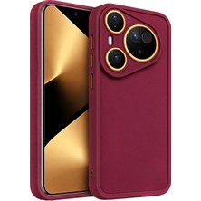 Fenza Huawei Pura 70 Pro VE PURA 70 PRO PLUS Uyumlu Kamera Çıkıntılı Mat Silikon Telefon Kılıfı