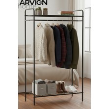 Normadia Metal Elbise ve Ayakkabılık Organizeri, Pratik ve Şık Raflı Tasarım