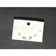 Vulwox Golden Galaxy Mini Set Küpe