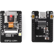 ESP32-CAM + ESP32 Seri Wifi ESP32 + OV2640 Kamera (Type-C)