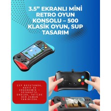 Tp Buğz 500 Retro Oyunlu Taşınabilir El Konsolu – X7M Modeli