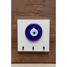 Normadia Şık Nazar Boncuklu Anahtarlık Askısı, Pratik ve Renkli Tasarım