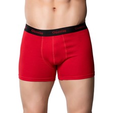 Gümüş 3074 12'li Erkek Likralı Spor Boxer