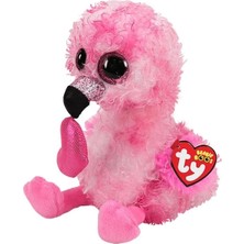 Tp Buğz Ty Beanie Boos Kalpli Flamingo Peluş Dainty 15 cm