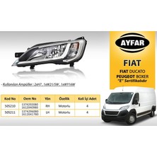 Ayfar FAR SAĞ 505210 DUCATO BOXER JUMPER (14->) MOTORLU