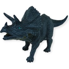 Tp Hayvan Figürleri - Dinazor Figürü  11 cm - Triceratops (Lisinya)