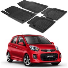 Özgürce Kia Picanto 3 Ja 2017+ Uyumlu Paspas Seti PP581A1, Şık ve Koruyucu Tasarım