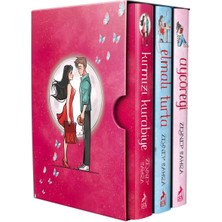 Tp Ayçöreği - Elmalı Turta - Kırmızı Kurabiye (3 Kitap Takım) (Ciltli)