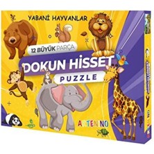 Tp Yabani Hayvanlar - Dokun ve Hisset Puzzle