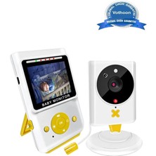 Tp Akıllı Bebek Kamerası Monitörlü Karşılıklı Konuşma Özellikli Sıcaklık Izleme 2.4 Inç Bebek Kamerası - Lisinya