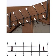 Normadia 6'lı Amerikan Panel Kapı Askısı, 12X50 Cm, Pratik ve Dayanıklı