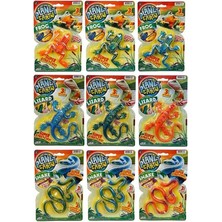 Tp Buğz Jaru Planet Earth Esnek Hayvanlar Kurbağa -Yılan-Kertenkele -1 Adet Stokta Olan Gönderilir