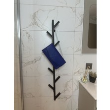 Normadia Pratik ve Şık 9 Askılı Metal Banyo Askılığı, 100 Cm, Fonksiyonel Tasarım